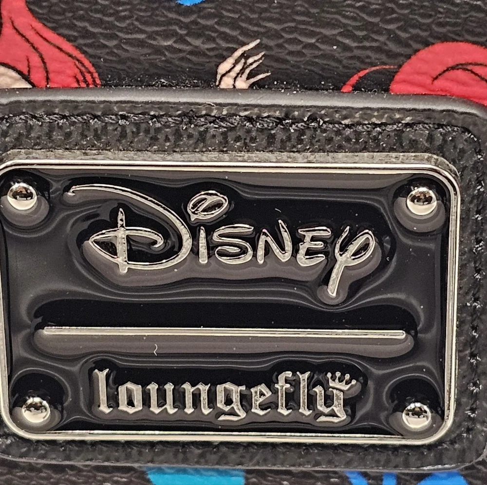 Disney Loungefly Little Mermaid‎ Ariel Wallet New